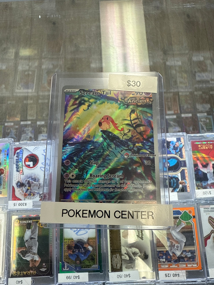 Pokemon Scream Tail Pokemon Center Exclusive Promo 