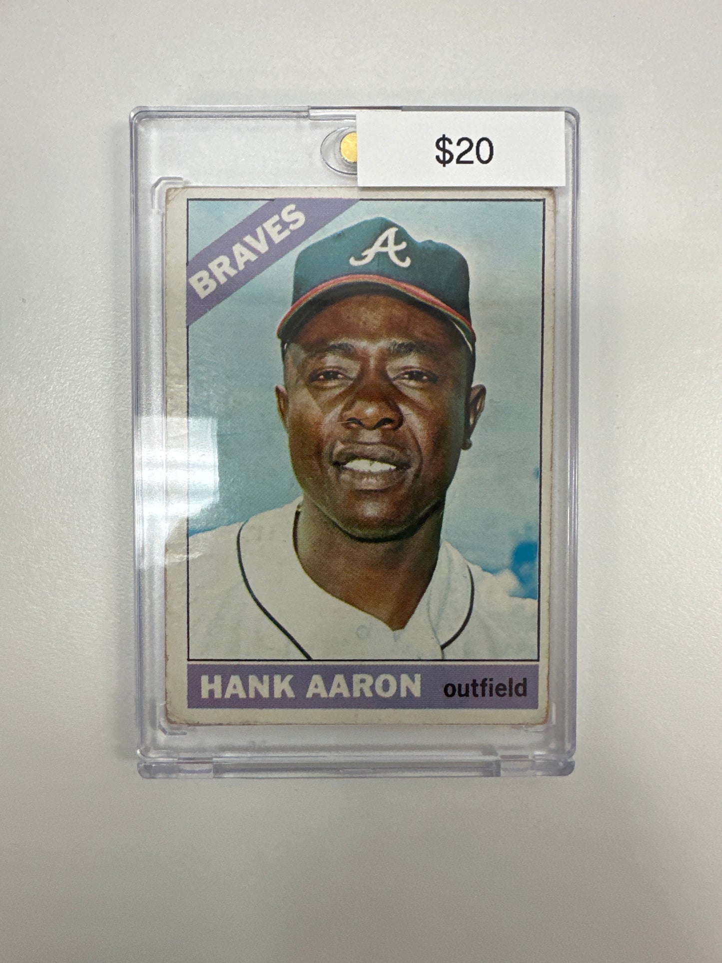 1966 Topps Hank Aaron #500