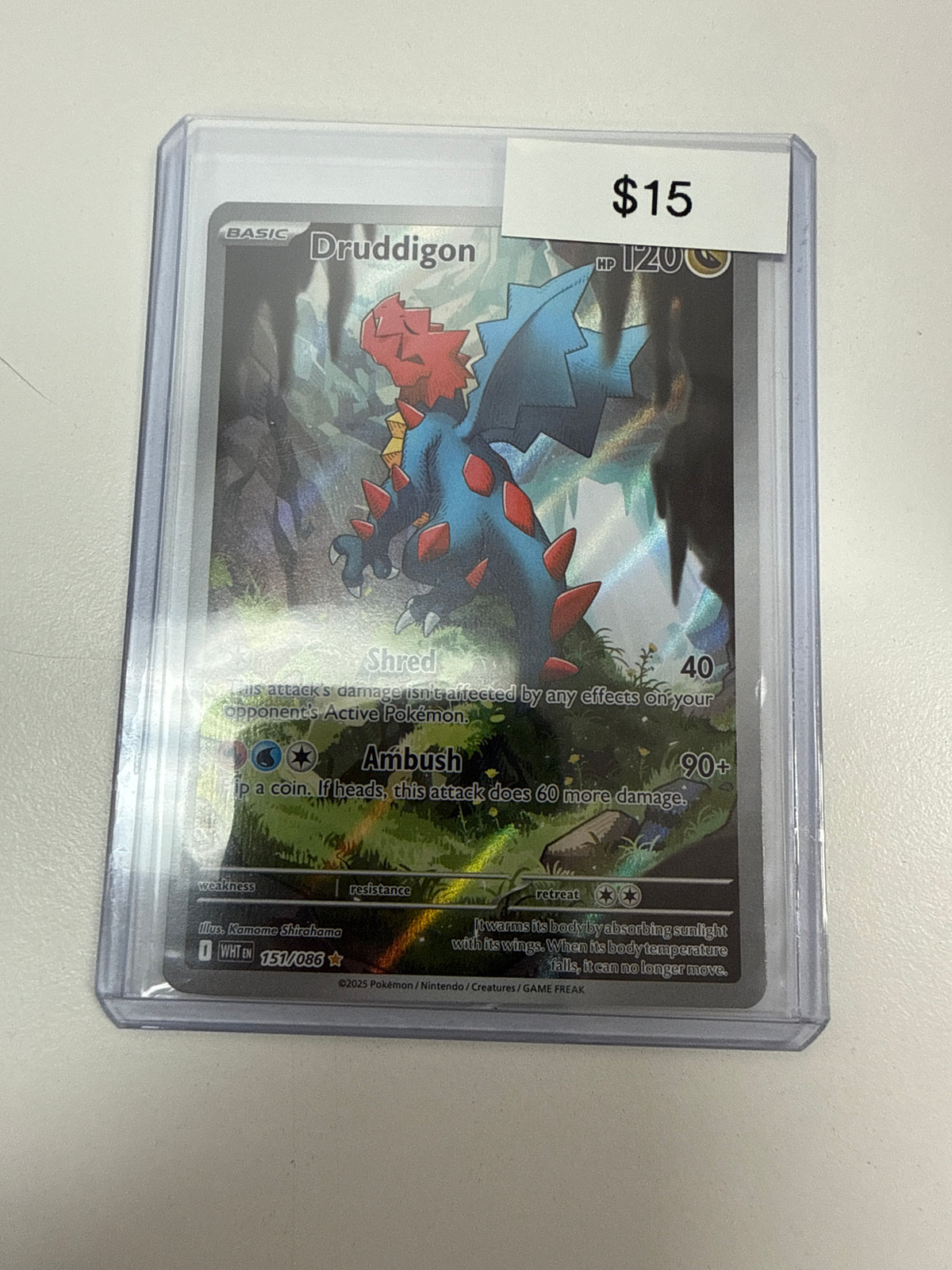 Pokemon Druddigon #151/086