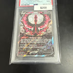 Pokemon Galarian Moltres V PSA 9