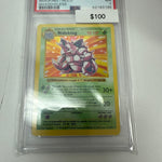 Pokemon Base Set Shadowless Nidoking Holo #11/102 PSA 7