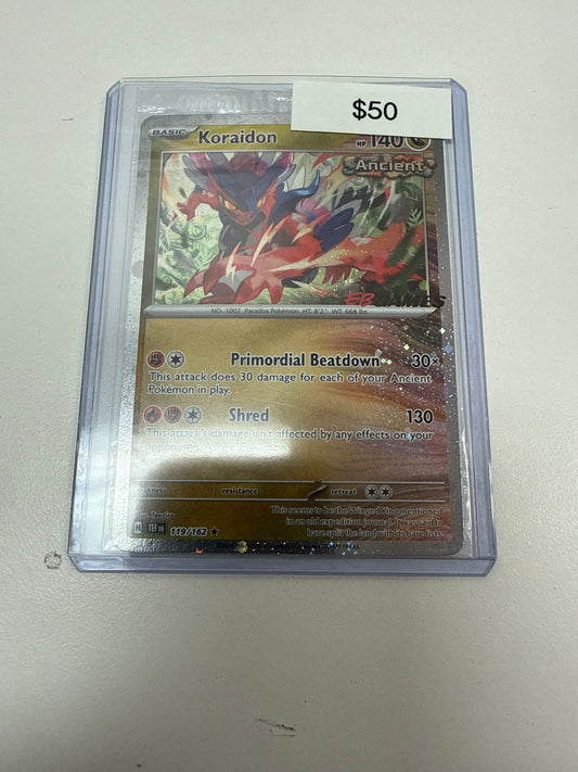 Pokemon Koraidon EB Games Stamp #119/162