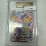 Pokemon Charizard Vmax #sv107/sv122 BGS 9.5