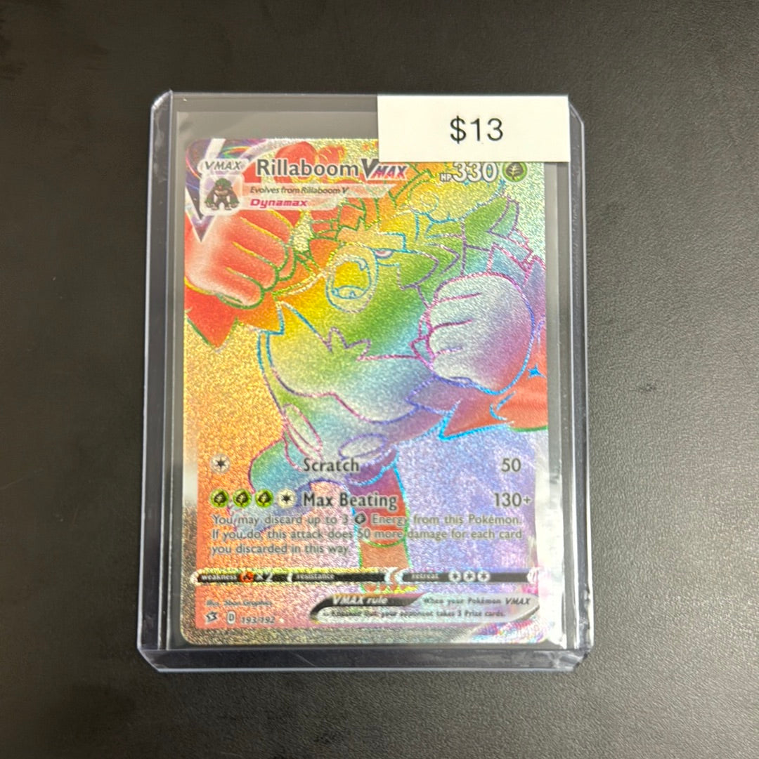 Pokémon RILLABOOM Vmax 193/192