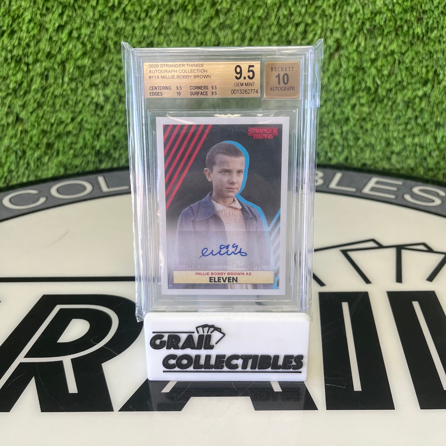 2020 Topps Stranger Things Eleven Auto BGS 9.5 AUTO 10