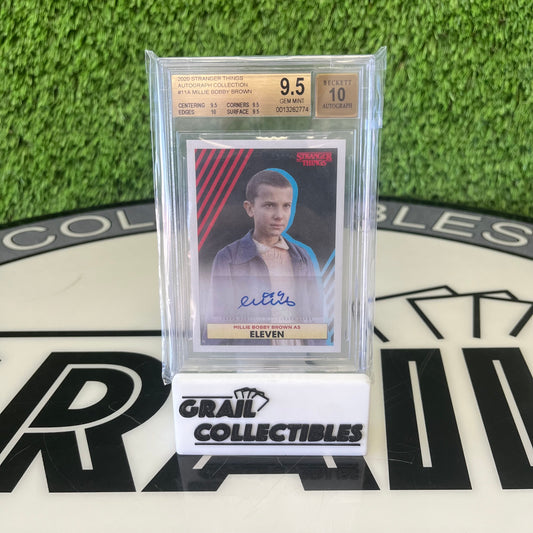 2020 Topps Stranger Things Eleven Auto BGS 9.5 AUTO 10