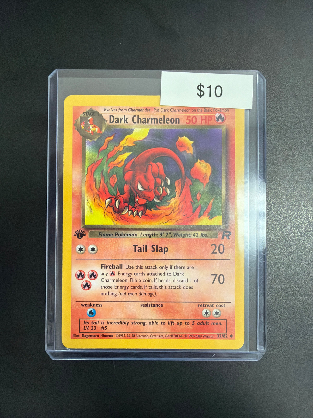 Pokemon Dark Charmeleon 32/82 1st Ed. 32/82