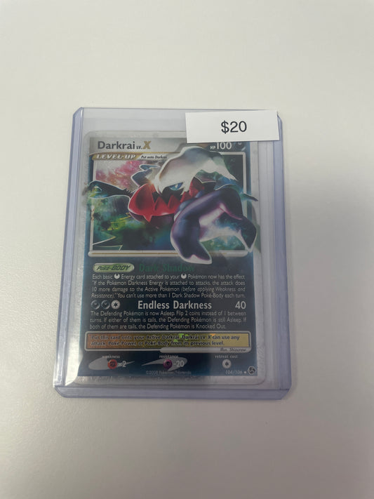 2008 Darkrai X Holo #104/106