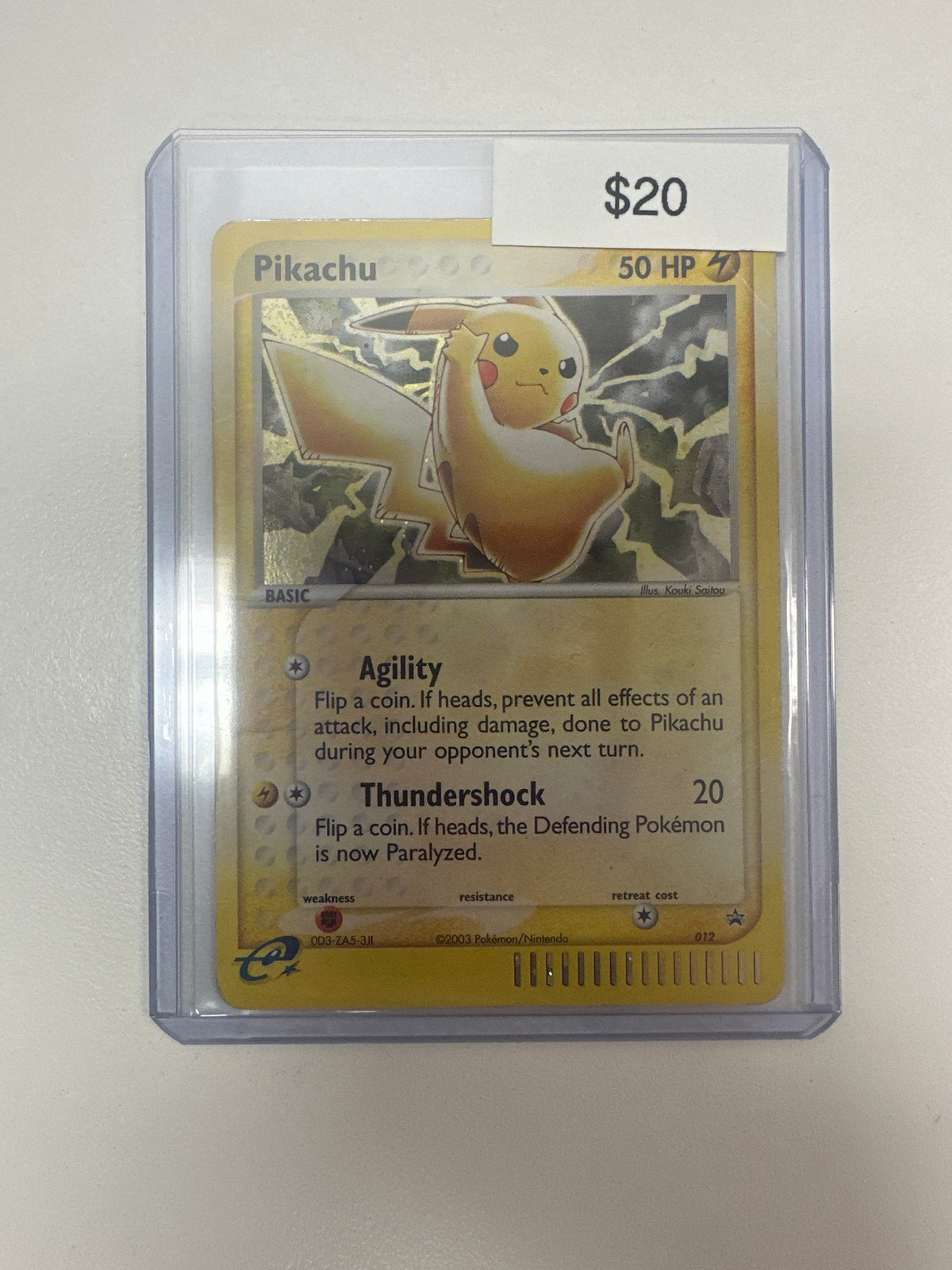 Pokemon Pikachu Promo 012