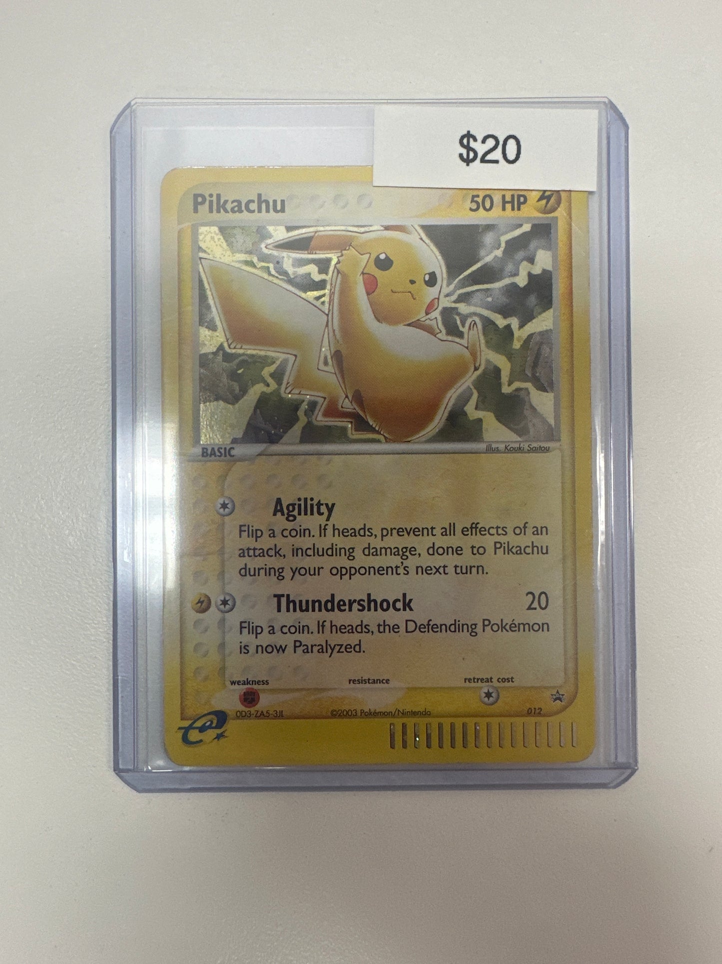 Pokemon Pikachu Promo 012
