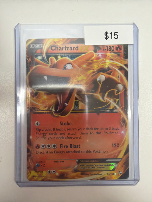 Pokemon Charizard EX 11/106