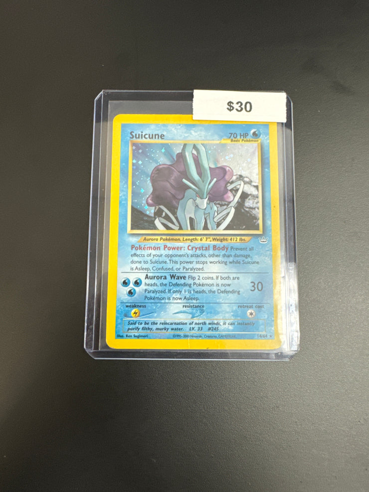 Pokémon Suicune Holo Neo 14/64