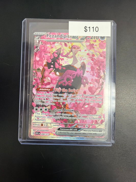Pokemon Ascended Heroes Fezendipiti EX 288/217