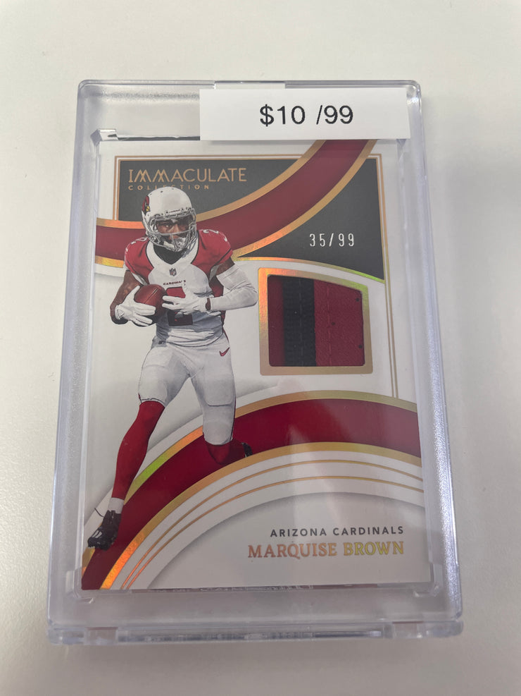 Immaculate Marquiese Brown Patch /99 