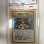 Pokemon Misty Holo Rare PSA 9