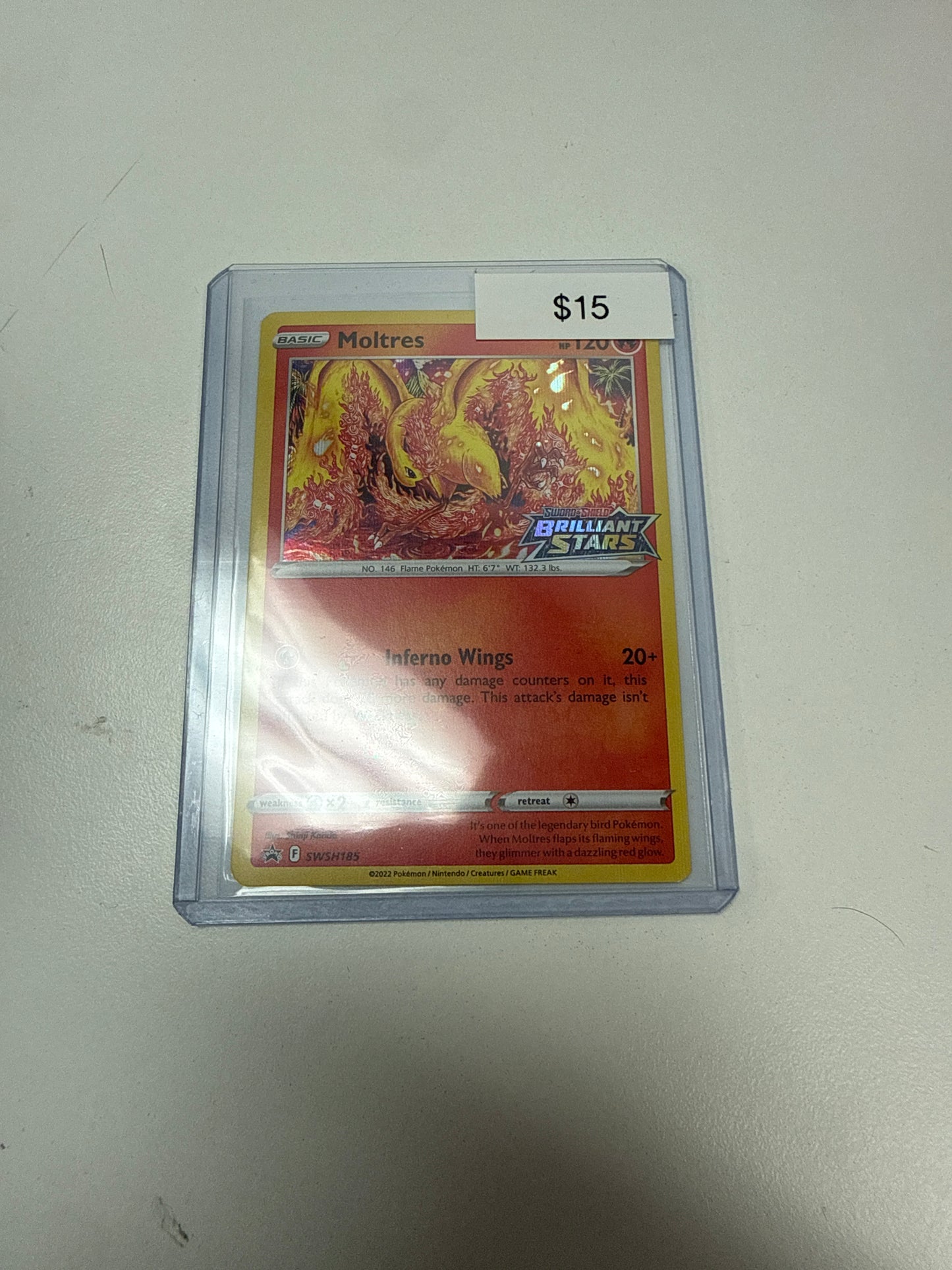 Pokemon Moltres #swsh185