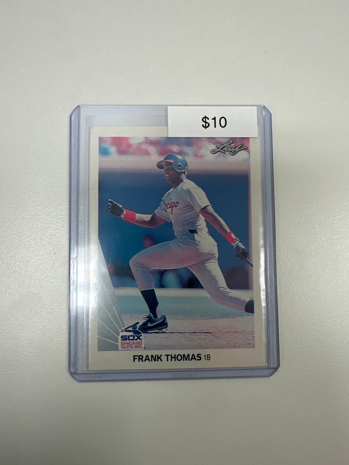 1990 Leaf Frank Thomas #300