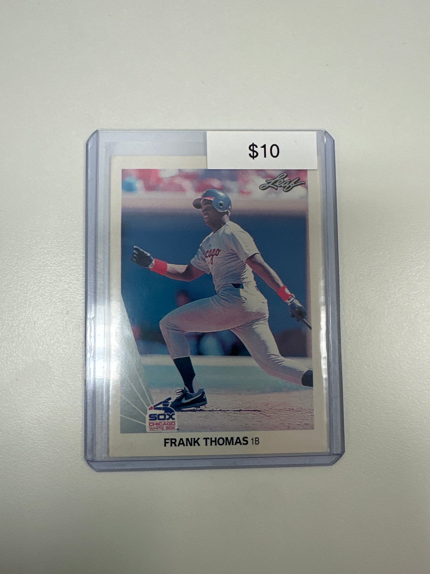 1990 Leaf Frank Thomas #300