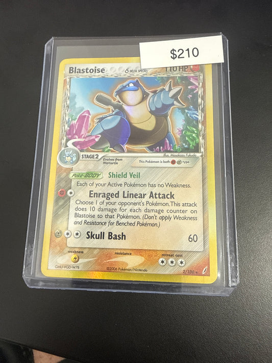 Pokémon Blastoise Delta Species #2/100