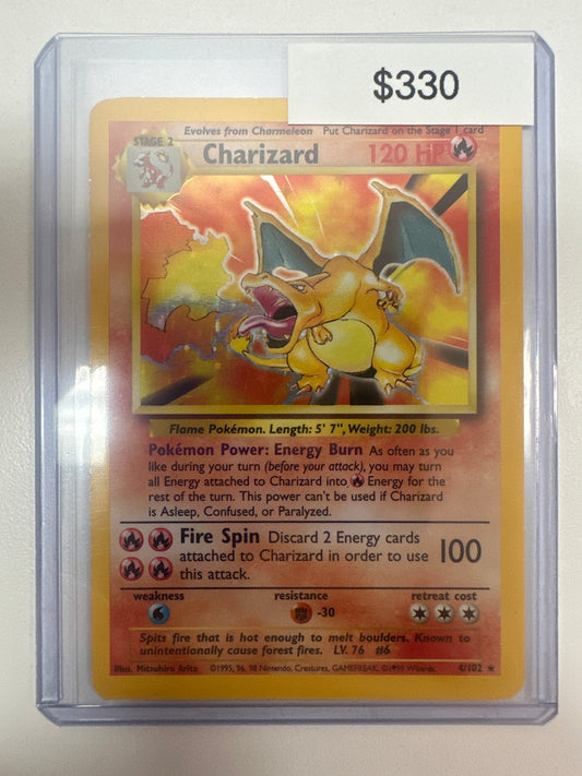 Pokemon Charizard Holo 4/102