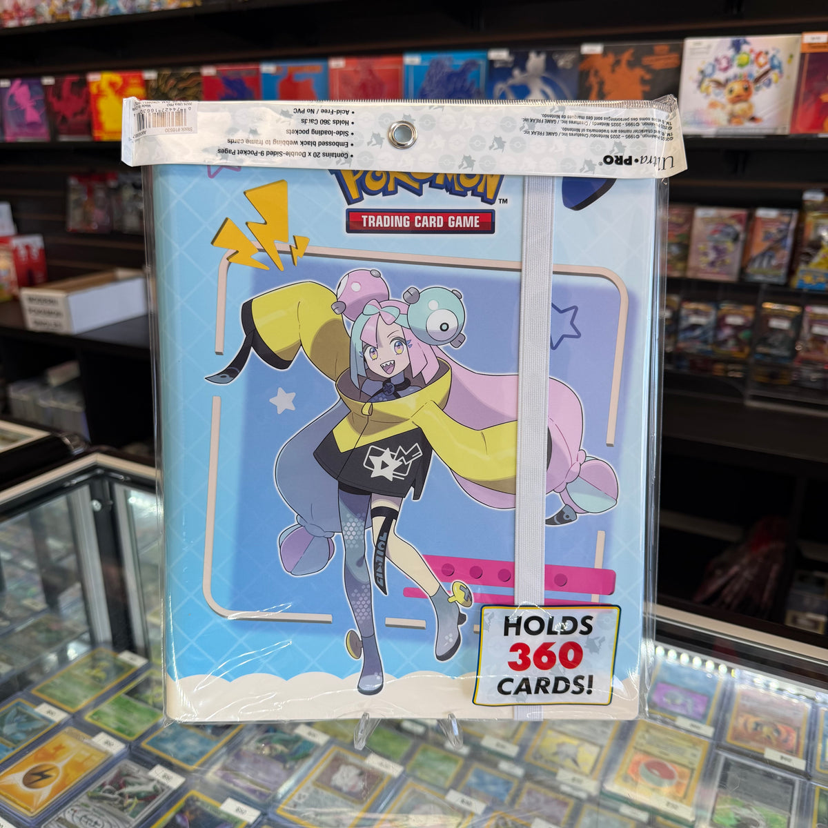 Pokemon Iono & Bellibolt 9-Pocket Binder (360 Cards)