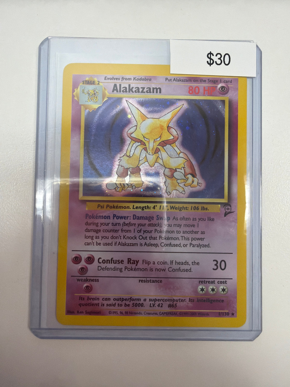 Pokemon Alakazam 1/130