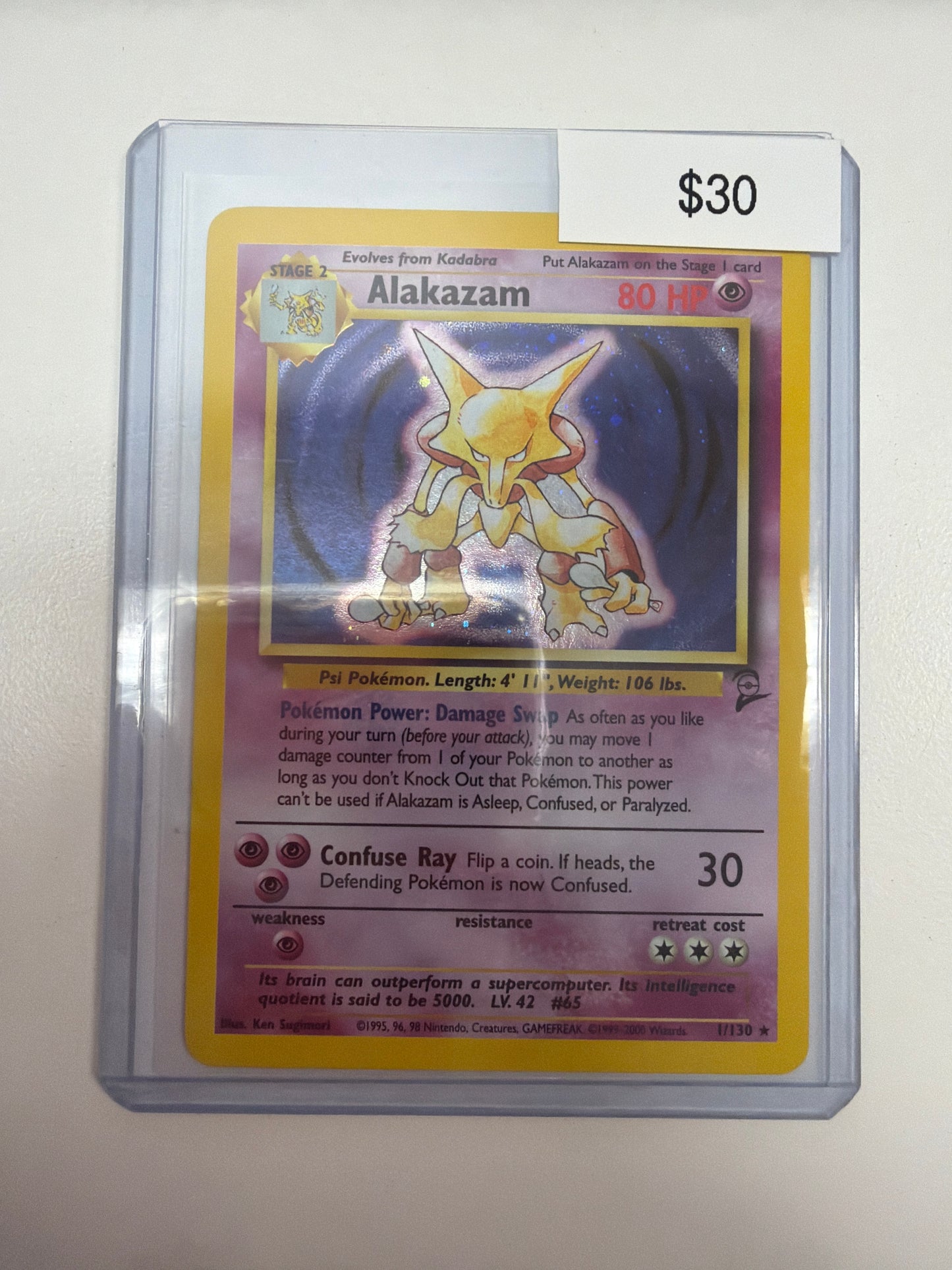 Pokemon Alakazam 1/130
