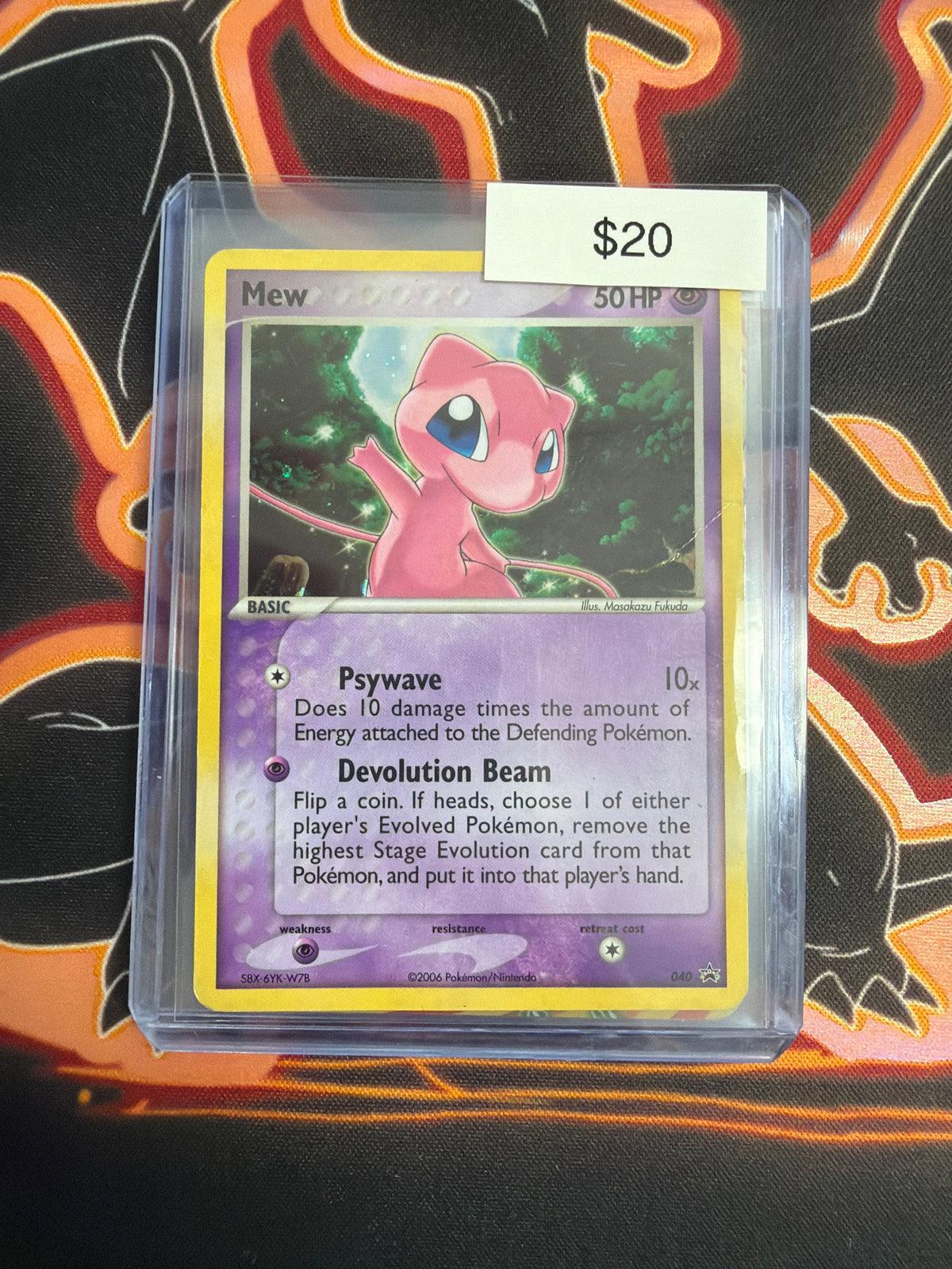 Pokemon Mew 040 Promo