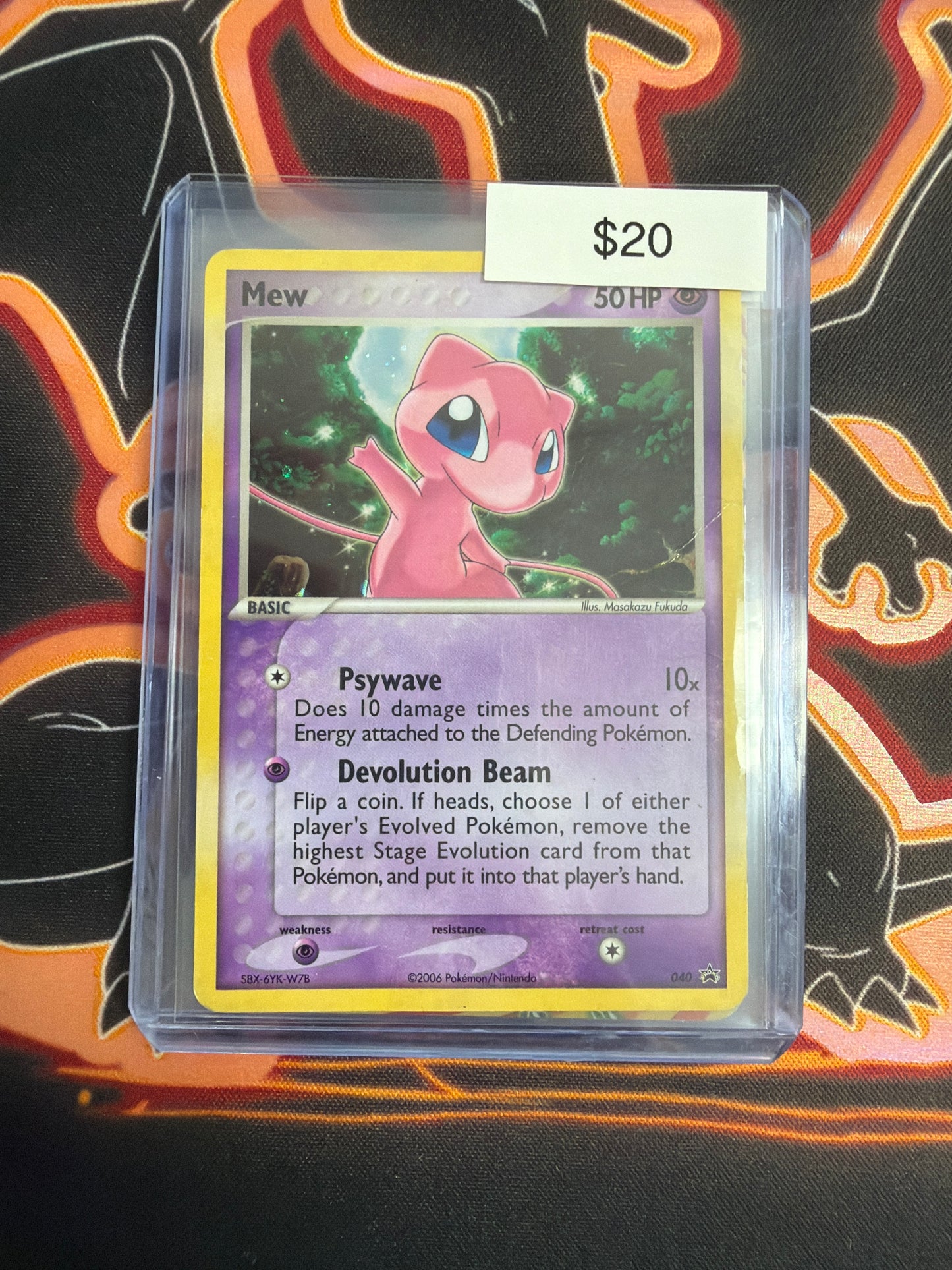 Pokemon Mew 040 Promo