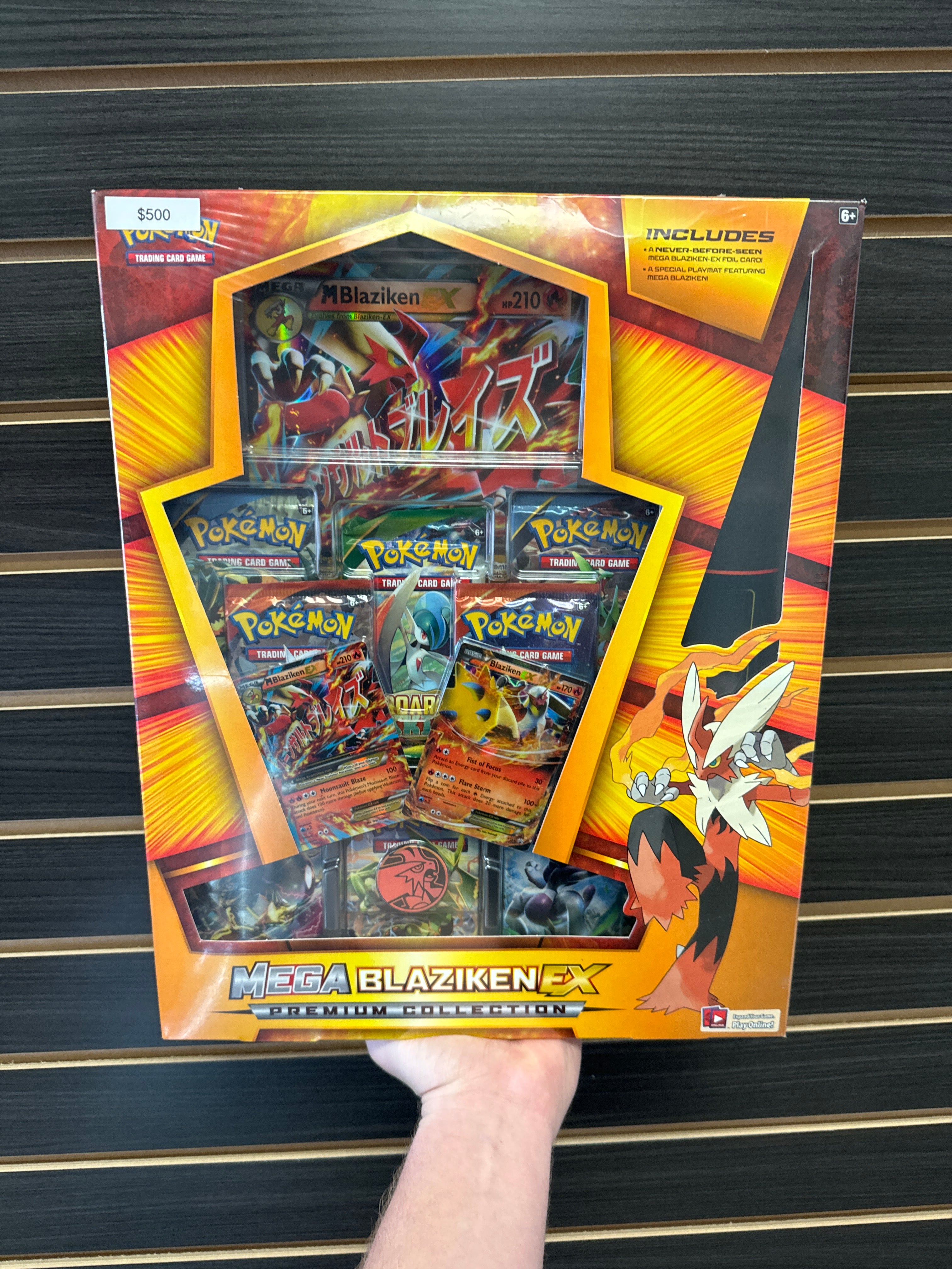 Pokémon Mega Blaziken Ex Premium Collection – Grail Collectibles AZ