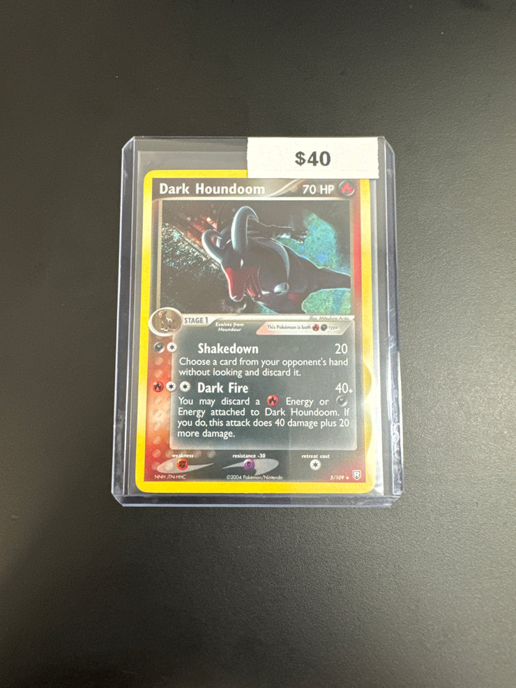 Pokémon Dark Houndoom Holo 5/109