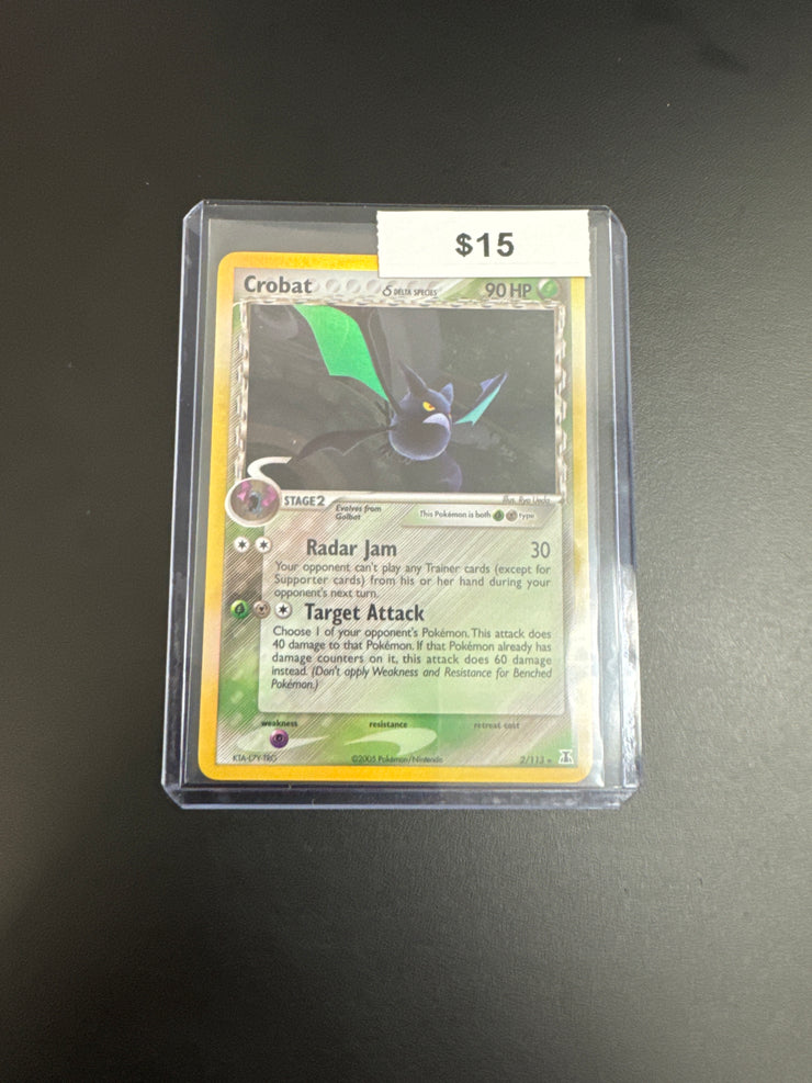 Pokémon Crobat Delta Species 2/113