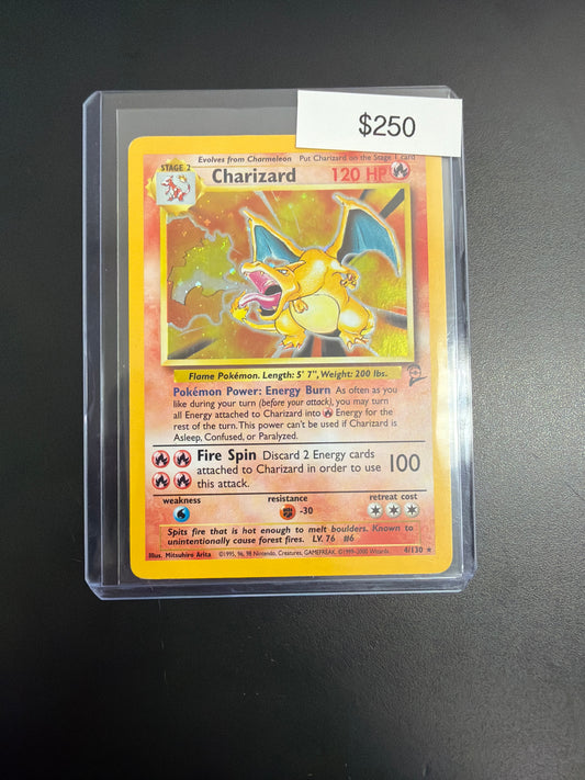 Pokemon Base Set 2 Charizard Holo #4/130 DM