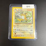 Pokémon Base Set Raichu Holo 14/102