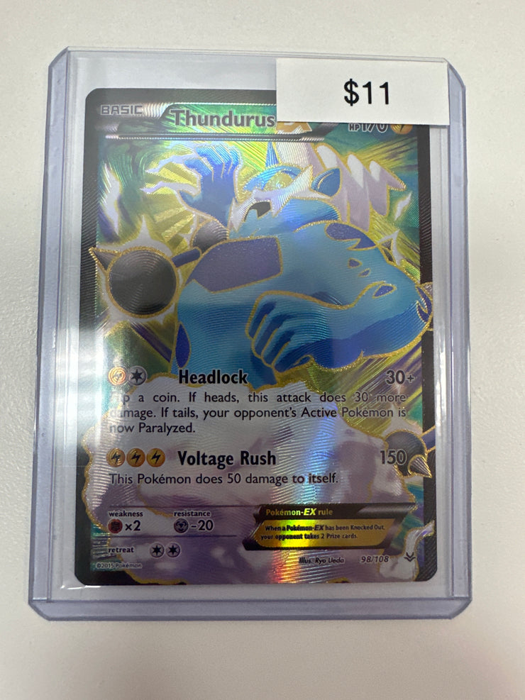 Pokemon Thundurus EX 98/108