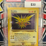Pokemon Zapdos 15/62 Holo PSA 6