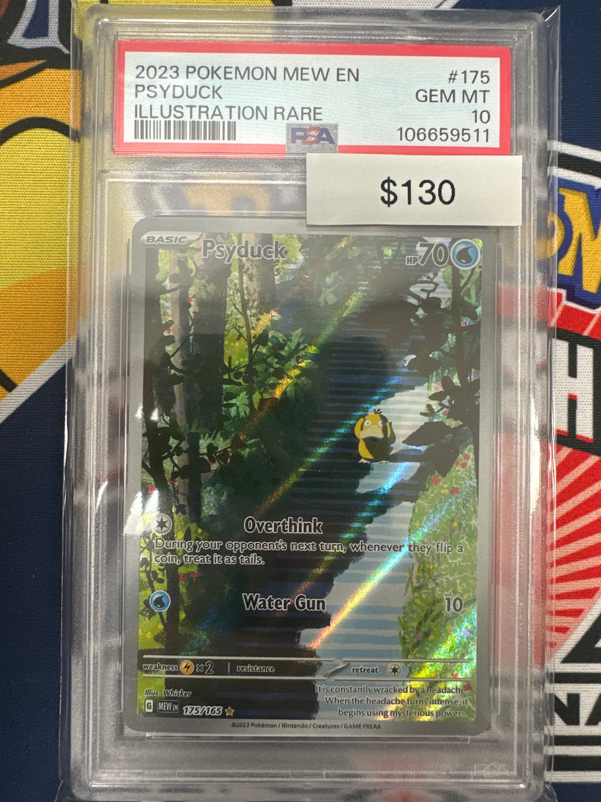 Pokemon 151 Psyduck 175/165 PSA 10