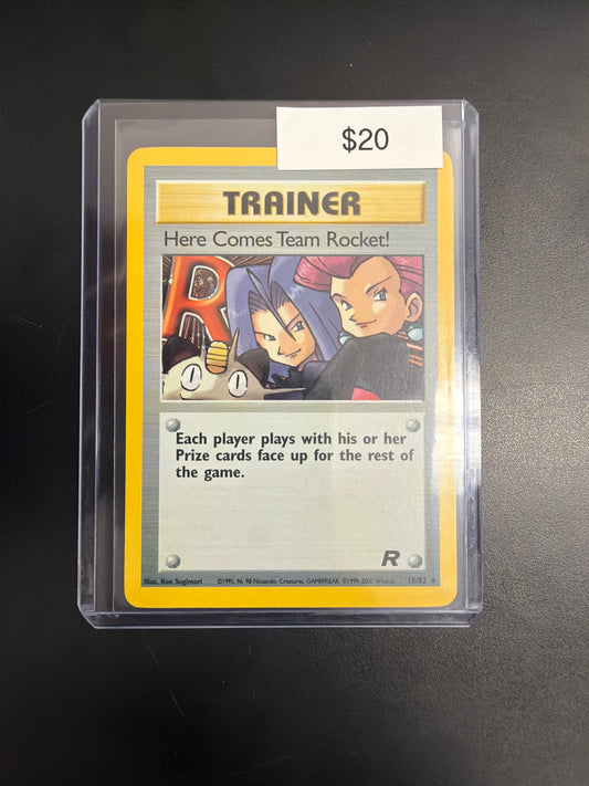 Pokemon Here Comes Team Rocket #15/82 LP