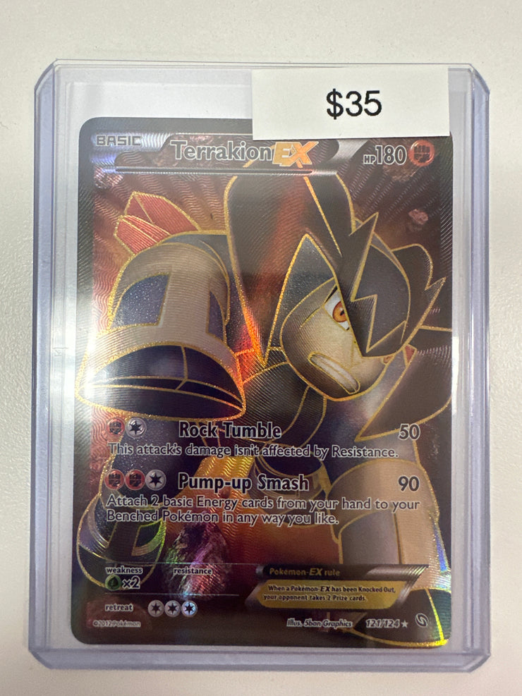 Pokemon Terrakion EX 121/124