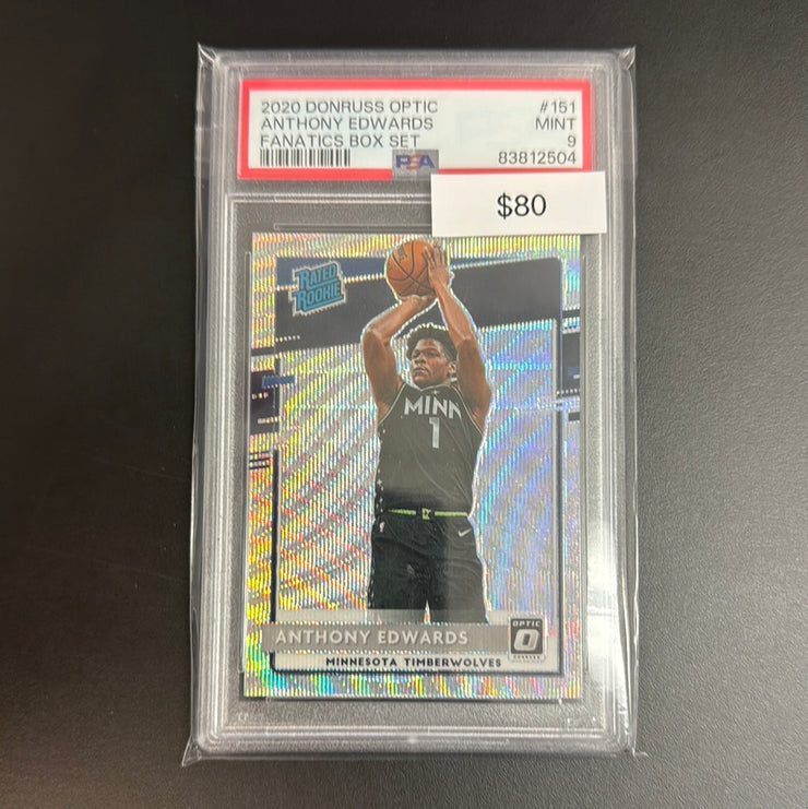 2020 Optic Anthony Edwards Fanatics 