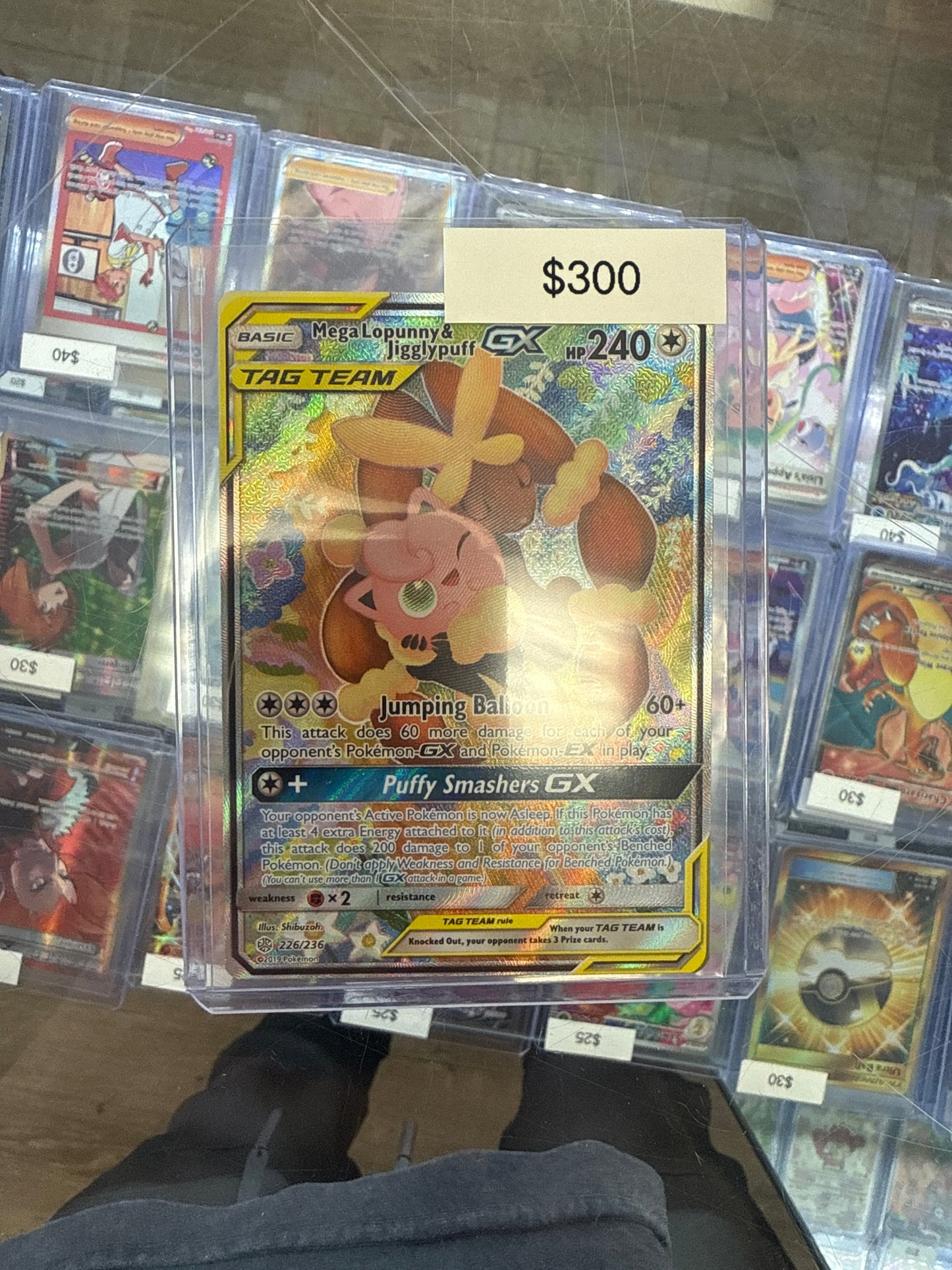 Pokémon Mega Lopunny Jigglypuff GX 226/236