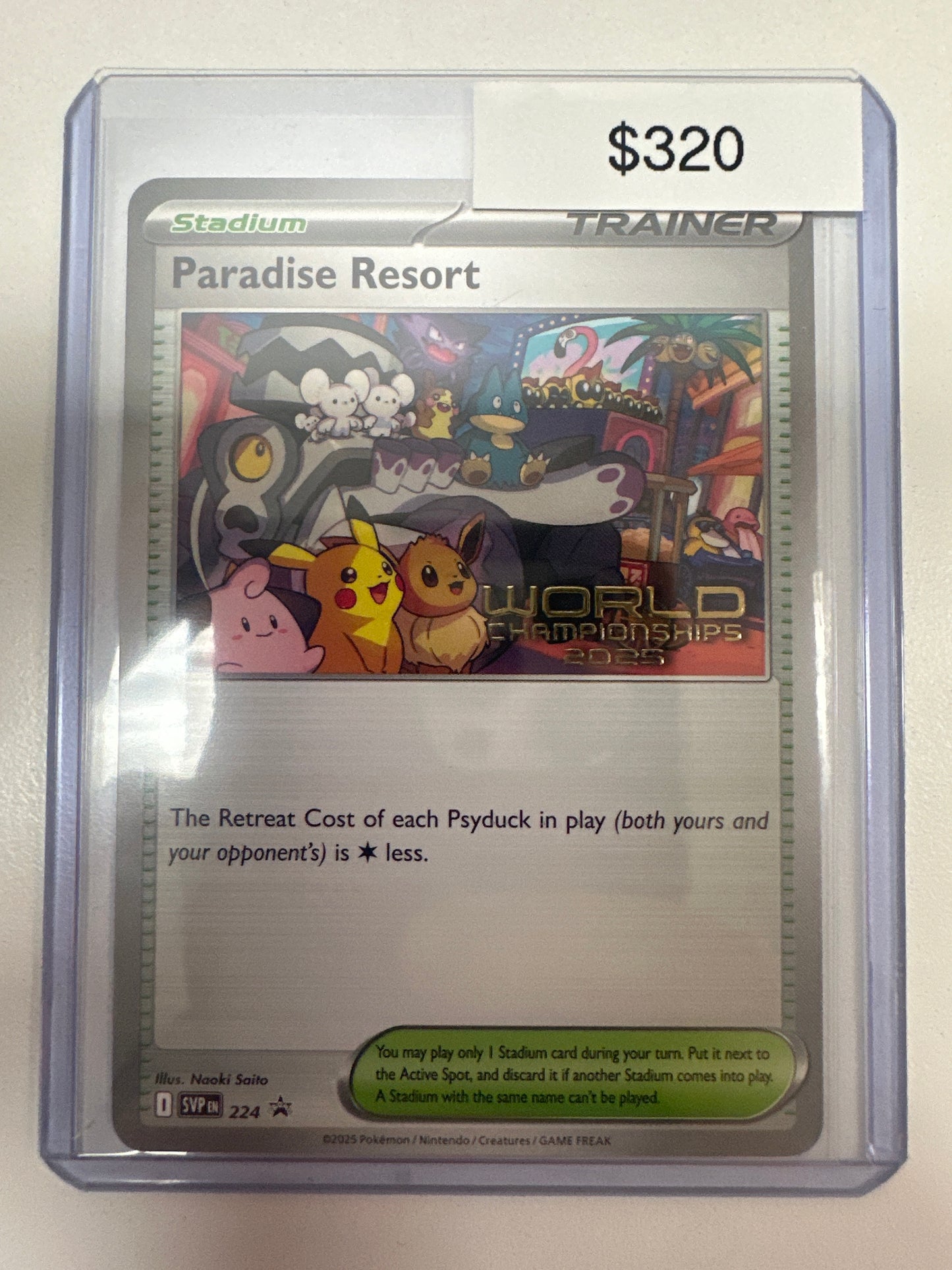 Pokemon World Championship 2025 Paradise Resort SVP224