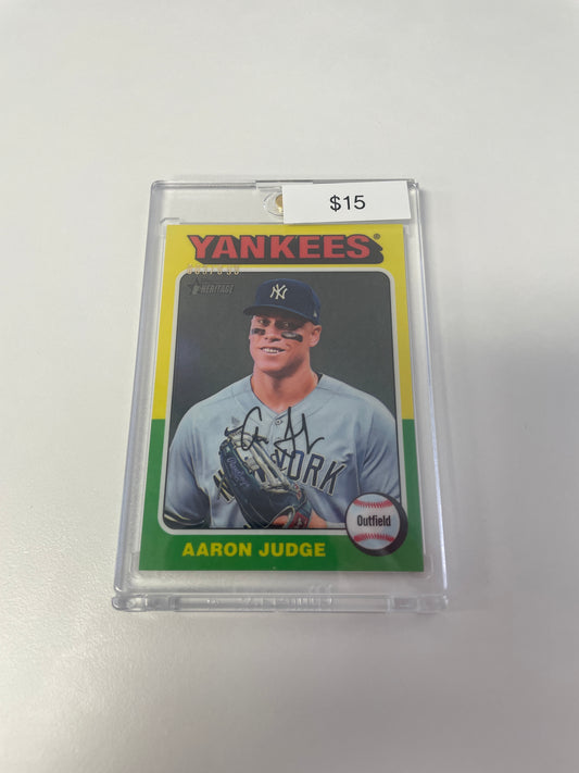 Topps Heritage Aaron Judge /999 #112