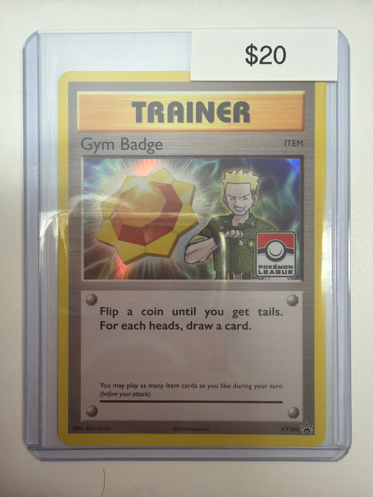 Pokemon Gym Badge LT Surge XY205