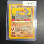 Pokemon Neo Light Machamp Damages 25/105
