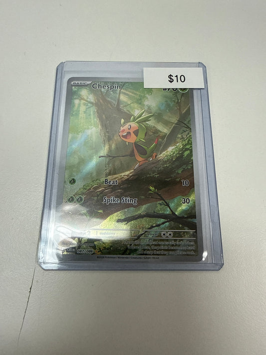 Pokemon Chespin #087/086