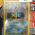 Pokemon Gym Challenge Prerelease Misty’s Seadra 9/132