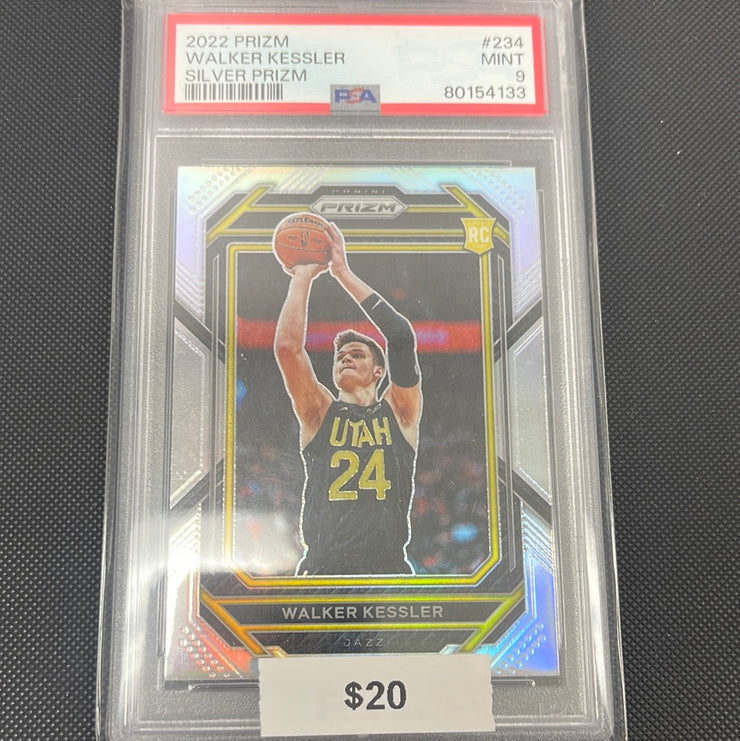 2022 Prizm Walker Kessler Silver PSA 9