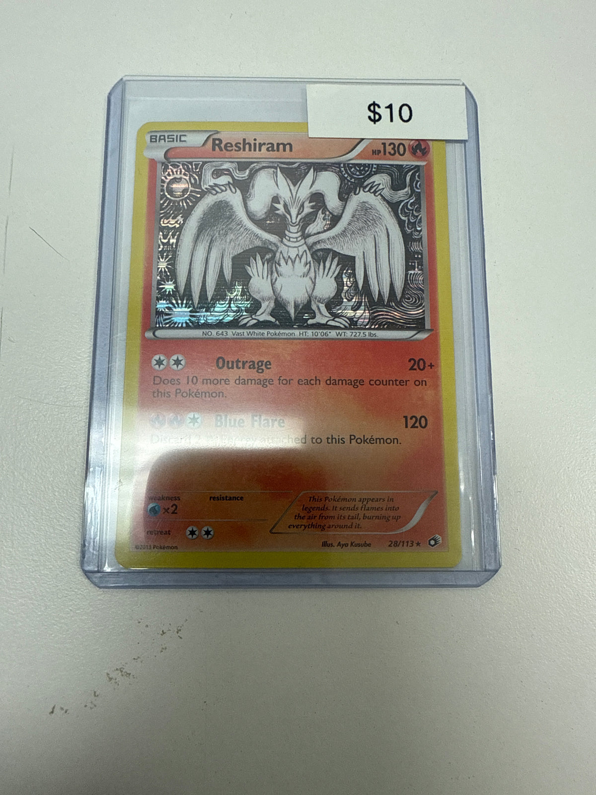 Pokemon Reshiram #28/113