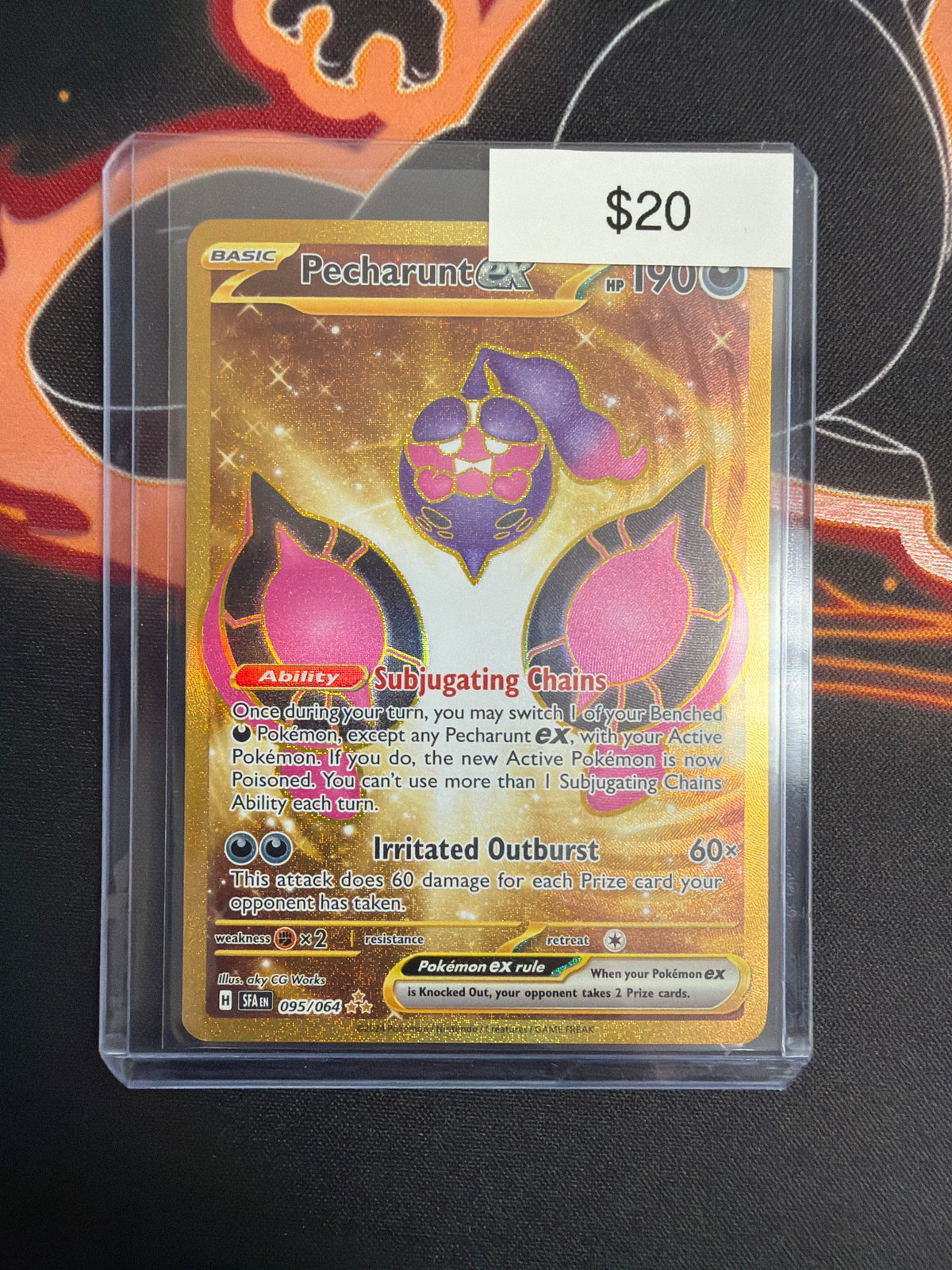 Pokemon Shrouded Fable Pecharunt EX Secret 095/064